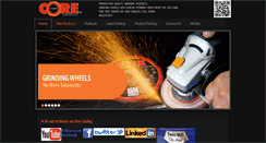 Desktop Screenshot of coretempabrasives.com